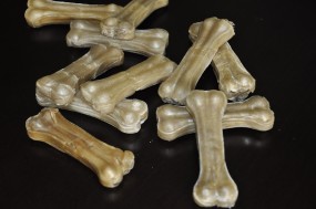  Kość prasowana, kolor naturalny, długość: 10,15 lub 20cm