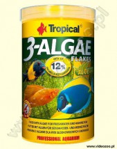  Tropical 3-ALGAE FLAKES pokarm z algami 100ml