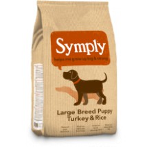  Symply - Large Breed Puppy Turkey & Rice 12kg